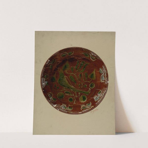 Pa. German Plate by William L. Antrim