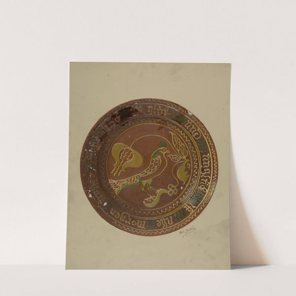 Pa. German Plate by William L. Antrim