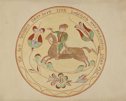 Pa. German Plate