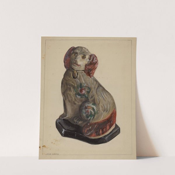 Pa. German Prince Charles Spaniel by Mina Lowry