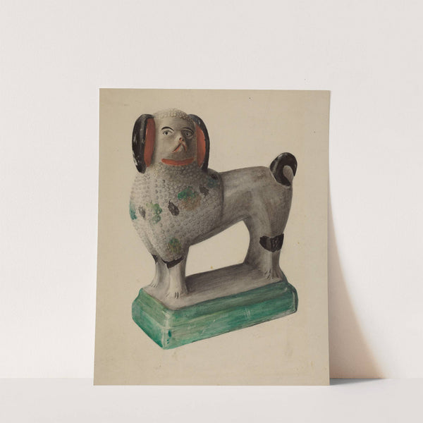 Pa. German Prince Charles Spaniel by Mina Lowry