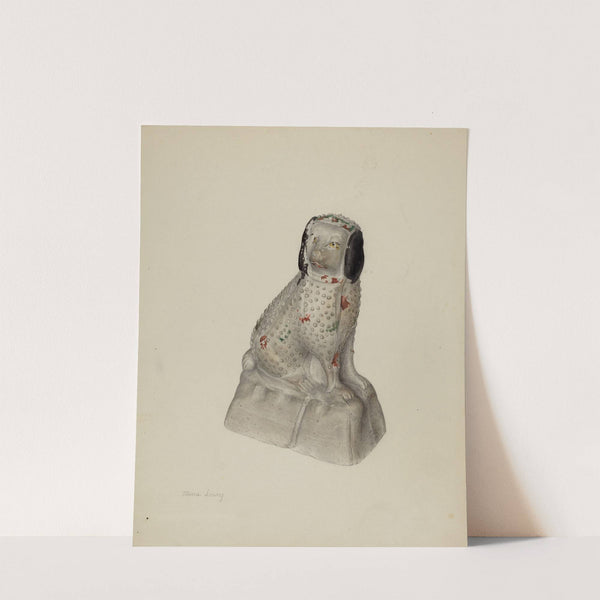 Pa. German Prince Charles Spaniel by Mina Lowry