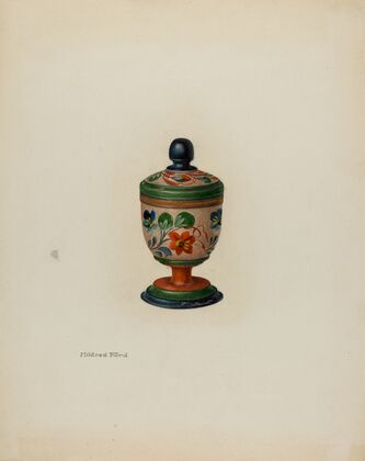 Pa. German Saffron Box