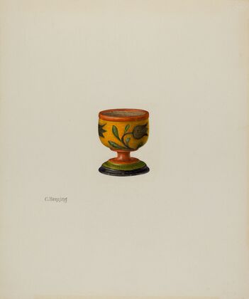 Pa. German Salt Cup