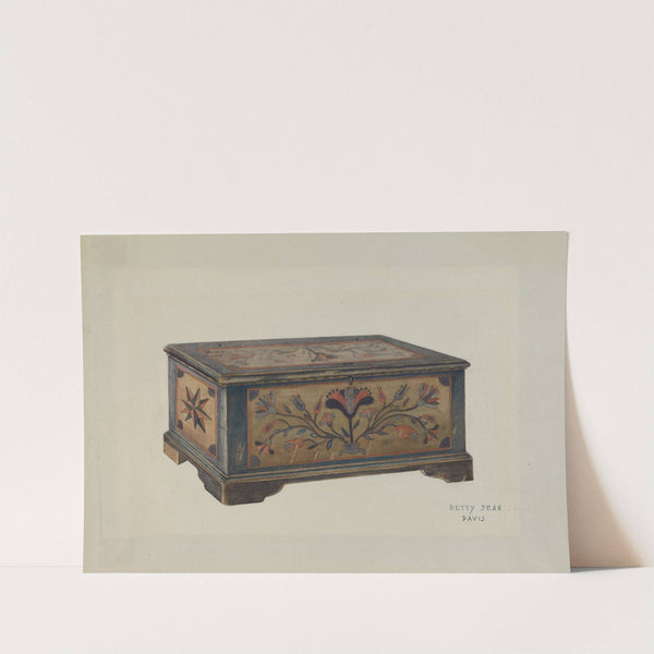 Pa. German Sample Chest by Betty Jean Davis