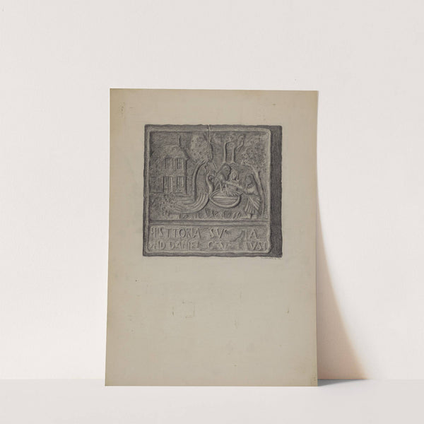 Pa. German Stove Plate by Austin L. Davison