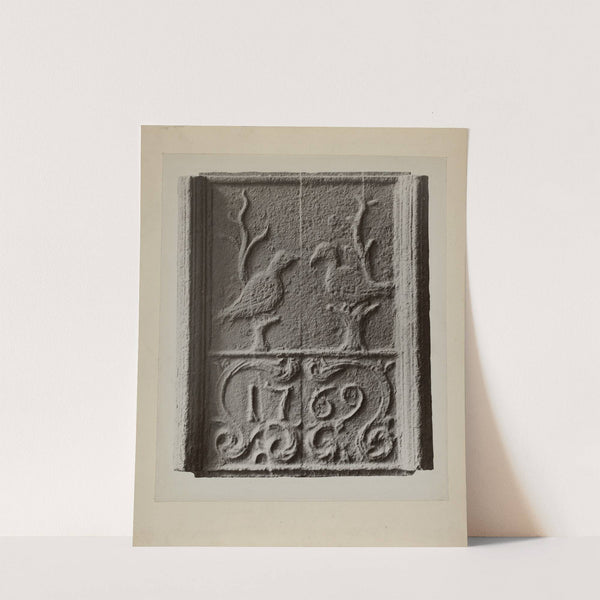 Pa. German Stove Plate by Charles Von Urban