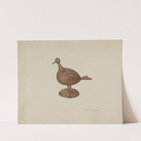 Pa. German Toy Bird by Charles Garjian