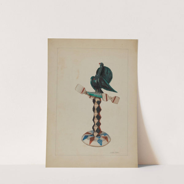 Pa. German Toy Bird by John Fisk