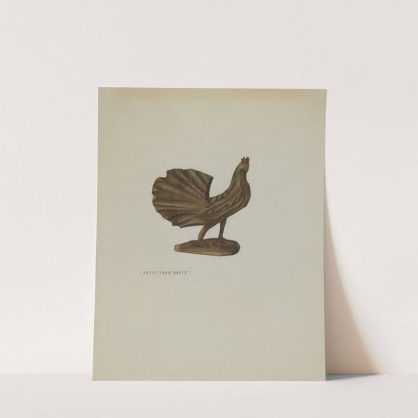 Pa. German Toy Rooster by Betty Jean Davis