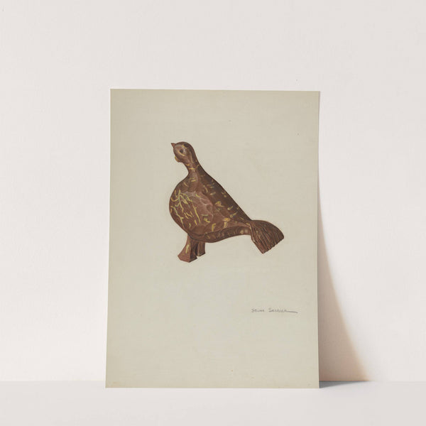 Pa. German Toy Turkey by Selma Sandler