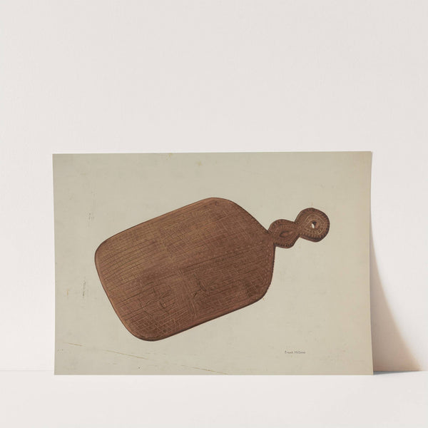 Pa. German Treen Pie Board by Frank McEntee