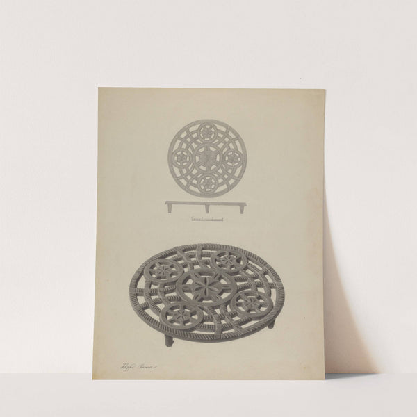 Pa. German Trivet by Filippo Porreca