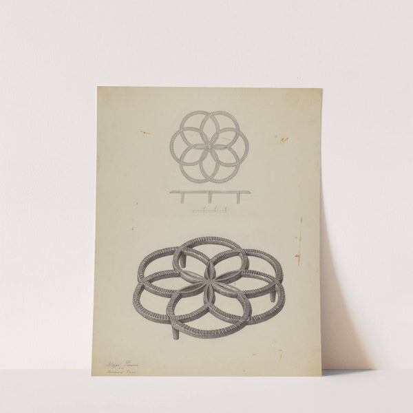 Pa. German Trivet by Filippo Porreca