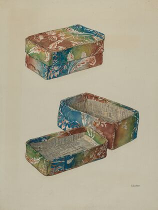 Pa. German Wallpaper Box