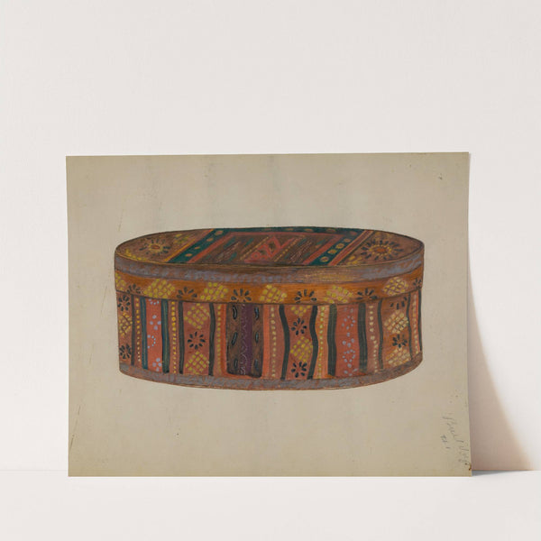 Pa. German’s Bride’s Box (c. 1936) by Meyer Goldbaum