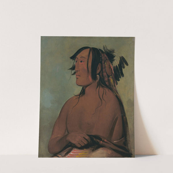 Pa-Ris-Ka-Roó-Pa, Two Crows, The Younger by George Catlin