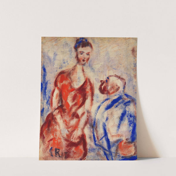 Paar (1919) by Christian Rohlfs