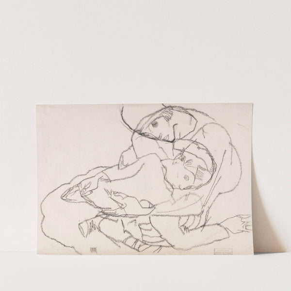 Paar in Umarmung (1914) by Egon Schiele