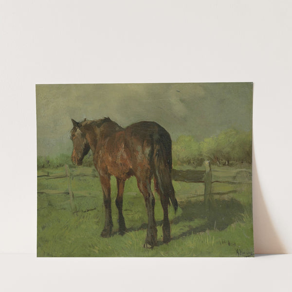 Paard (1860 - 1888) by Anton Mauve