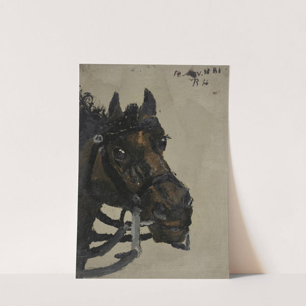 Paardekop by Richard Nicolaüs Roland Holst