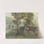 Paarden in de wei by Jules Baron Finot