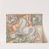 Paarden in landschap (1928) by Leo Gestel
