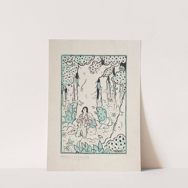 Pablo y Virginia (1924-1926) by Rafael Barradas