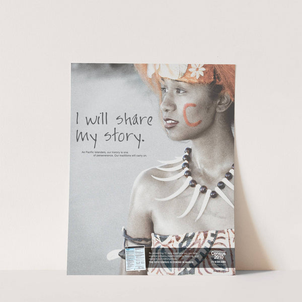 Pacific Islander Awareness Poster (2010) by Bureau of the Census