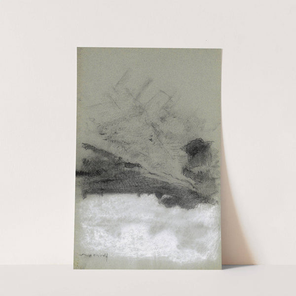 Pad door een landschap by Willem Witsen