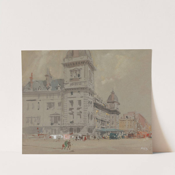 Paddington Station by Hercules Brabazon Brabazon