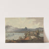 Padre's Rock and Sugar Loaf Mountain from Bencooler, Sumatra, 1799 by Joseph Constantine Stadler