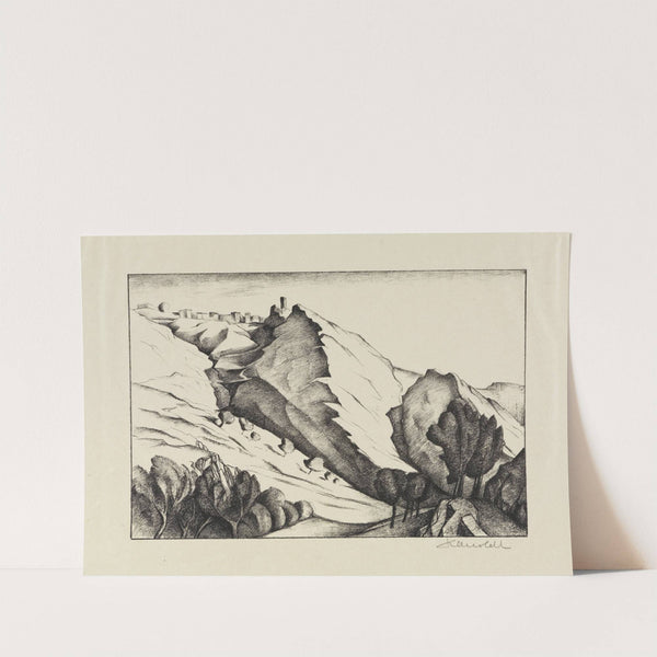 Paese latino (Olevano VI) by Alexander Kanoldt