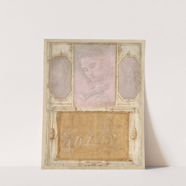 Page from 'Libro de' Disegni' by Giorgio Vasari