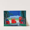 Pagoda (Red Tank West Quincy) by Oscar Bluemner