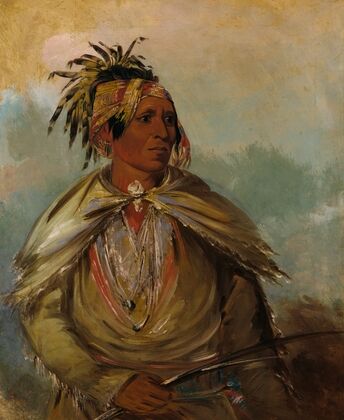 Pah-Mee-Ców-Ee-Tah, Man Who Tracks, a Chief