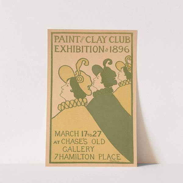 Paint & clay club exhibition of 1896 by Charles Herbert Woodbury