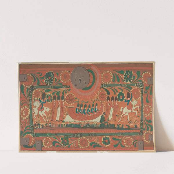 Painted Chest by American 20th Century