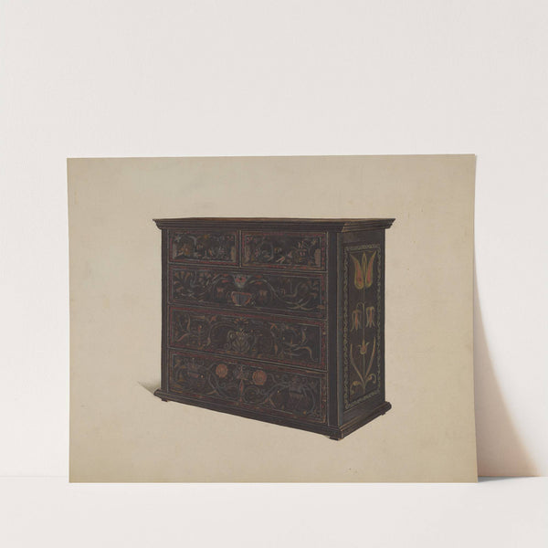 Painted Chest of Drawers by Martin Partyka