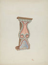 Painted Wall-stand for Flowers, etc. (1939)