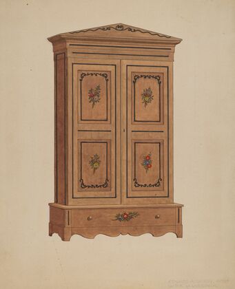 Painted Wardrobe