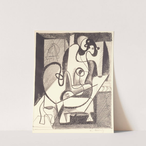 Painter and Model (The Creation Chamber) by Arshile Gorky
