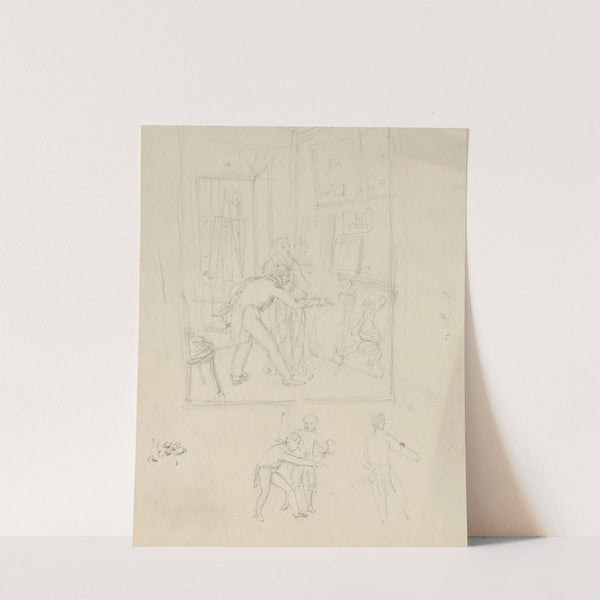 Painter and patron by John Rubens Smith