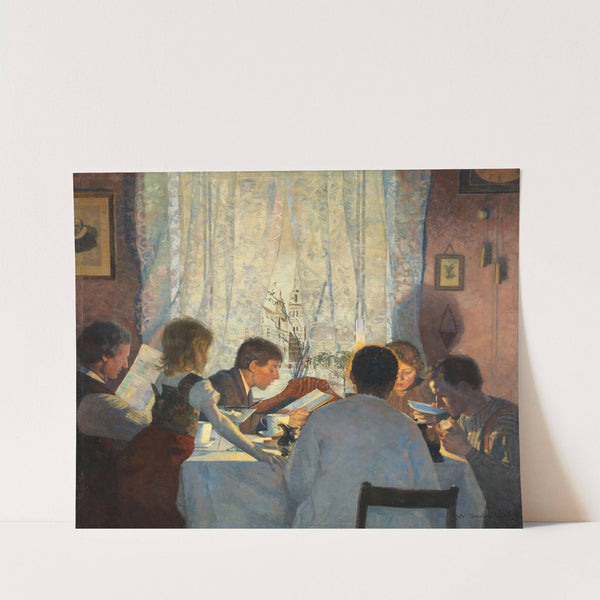 Painting by Gustav Wentzel