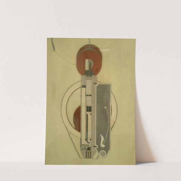 Painting VIII (Mechanical Abstraction) by Morton Livingston Schamberg