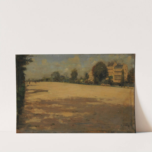Paisaje (Avenue du Bois de Boulogne) (1874) by Giuseppe De Nittis