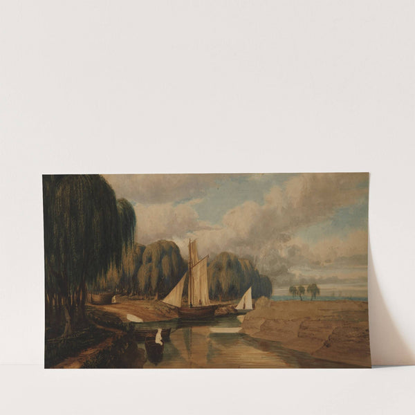 Paisaje (San Fernando) (between 1840 and 1870) by Prilidiano Pueyrredòn