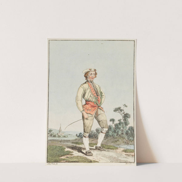 Paisan du Canton de Lucerne (1780) by Marquard Wocher