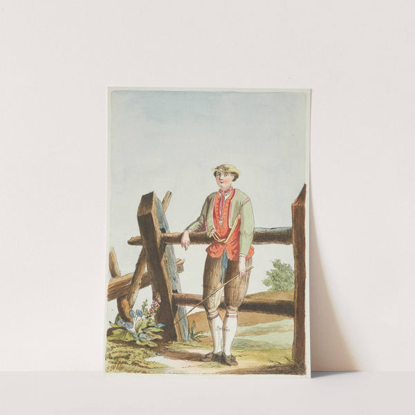 Païsan du Canton de Lucerne (1777-1779) by Caspar Wolf