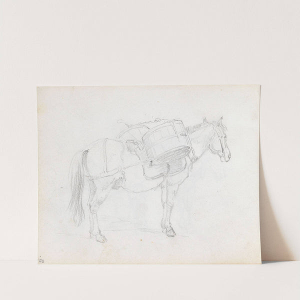 Pakkhest (1848) by Adolph Tidemand